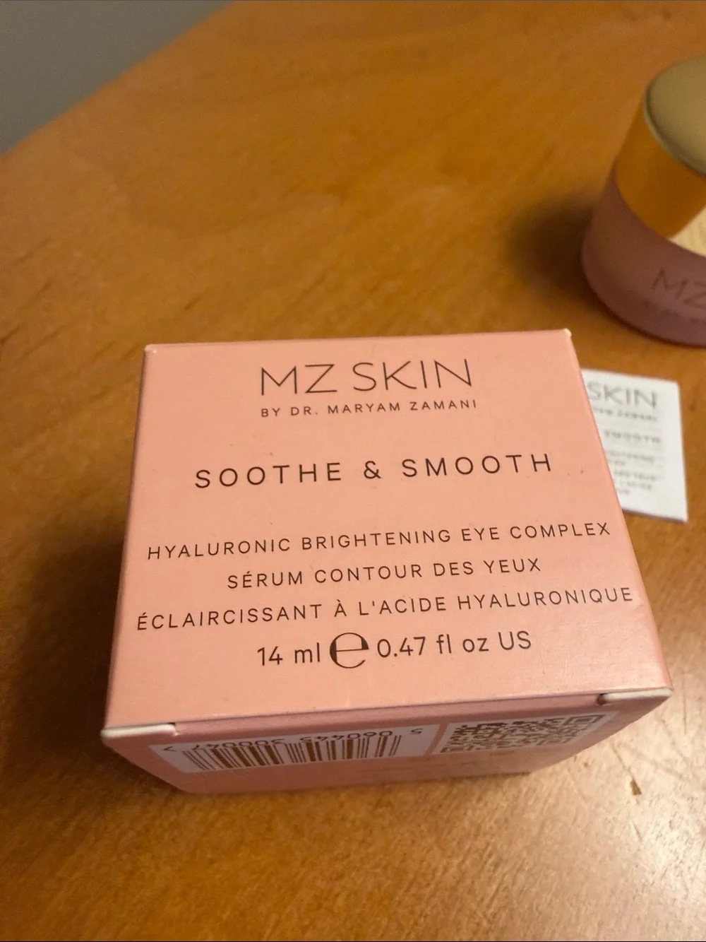 MZ Skin Soothe & Smooth Hyaluronic Brightening Eye Complex 14 m 0.47 fl oz